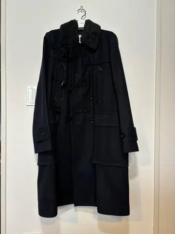 sacai 21-02619 울 더플 코트