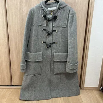 JILL STUART 그레이 더플 코트 S