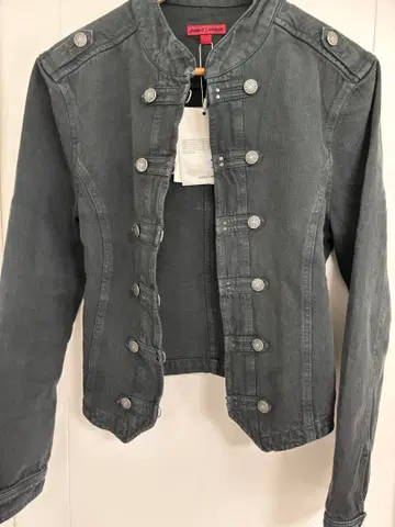 Jaded London Washed Black Rebel Jacket