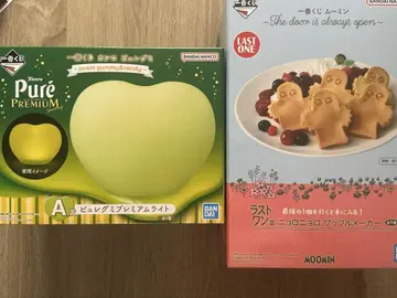 제일복권 퓨레구미 A상 라이트 무민 라스트원 니요로니요로 와플 메이커