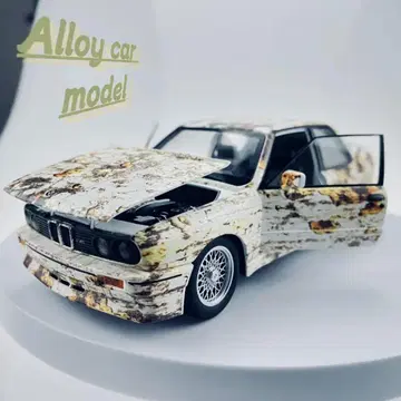 미개봉 새상품 BMW M3 합금 모델 1/24 희귀 오염 페인팅