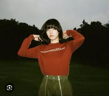[ 새상품급 ] 아이묭 착용 A.P.C. Eponyme 아페쎄 니트