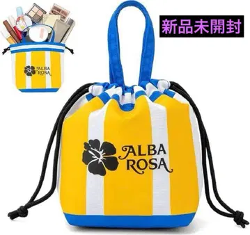 미개봉 새상품 ALBA ROSA 쇼핑백 같은 복조리 파우치 북