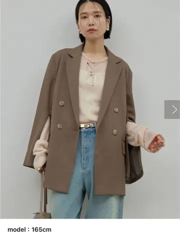[새상품급] 개럴개런트 슬릿 슬리브 자켓 베이지