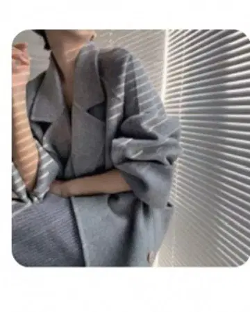 롱 울 코트 프리 사이즈