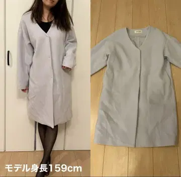새상품급 중고 여성용 미슈마슈 울 코트