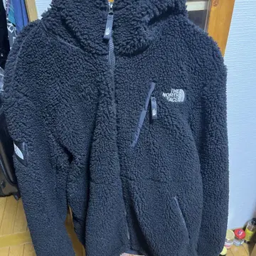 THE NORTH FACE 플리스 자켓 L 블랙