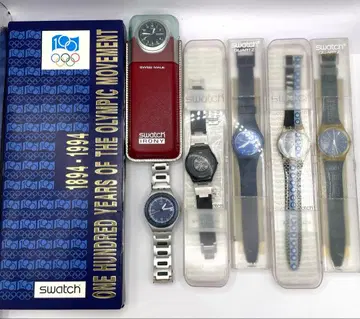 swatch 올림픽 100주년 기념 외, 손목시계 7개 세트