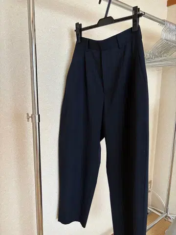LOEFF 네이비 봉탕 팬츠