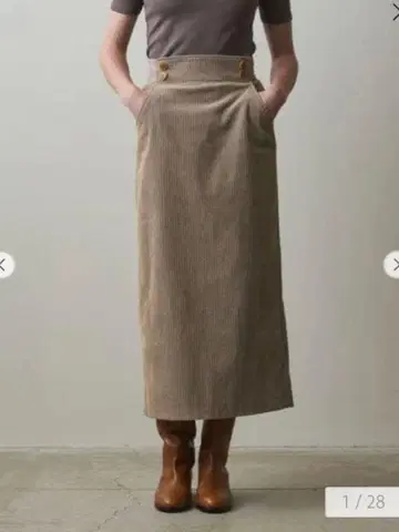 Steven Alan / CORDUROY SKIRT