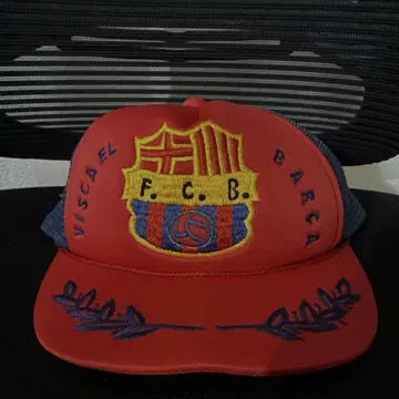 80s F.C.BARCELONA 메쉬 캡 바르셀로나