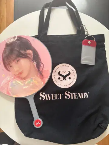 SWEET STEADY 토트백 부채 포함