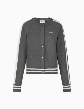 Bibiy. BIBIY. TRACK CARDIGAN 그레이