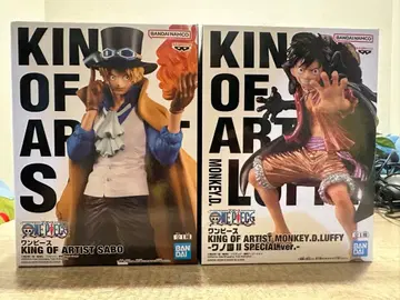 원피스 KING OF ARTIST 루피 사보 세트 ONEPIECE