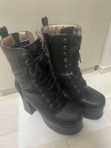 통굽 부츠