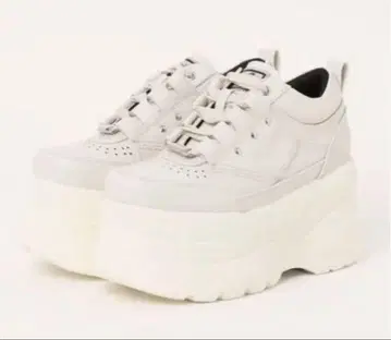 스니커즈 [ YOSUKE/요스케 ] 통굽 레이스업 스니커즈 여성용