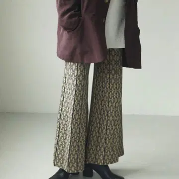 TODAYFUL 패턴 니트 레깅스