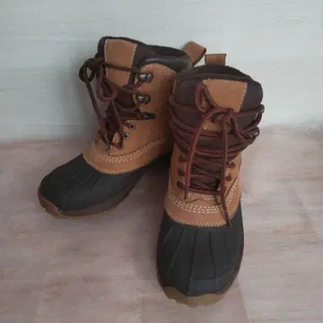 LLBean 여성용 부츠 비부츠 브라운 사이즈 5(1/2) 한 번 착용