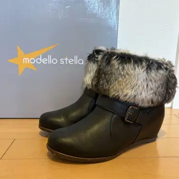모데로 스텔라 modello stella 인힐 부츠 퍼 포함 24