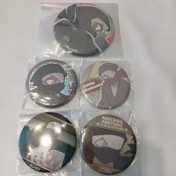 닌타마 란타로 자토 콘나몬 캔뱃지 묶음 판매 5종 세트