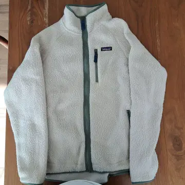 Patagonia 플리스 자켓 크림