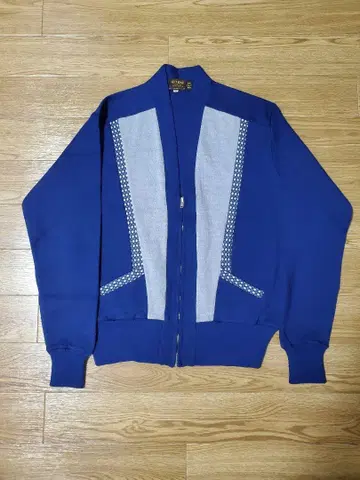 빈티지 가디건 GILT EDGE 파랑 M