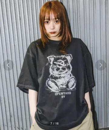 OY T셔츠 블랙