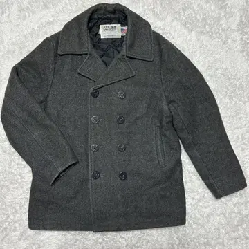 레어 42 Schott 남성용 피코트 740 울 퀼팅 충전솜