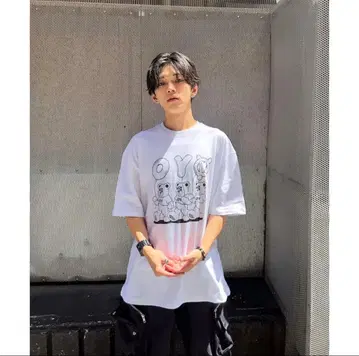 OY T셔츠 화이트