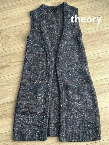 theory 롱 니트 베스트 네이비 계열