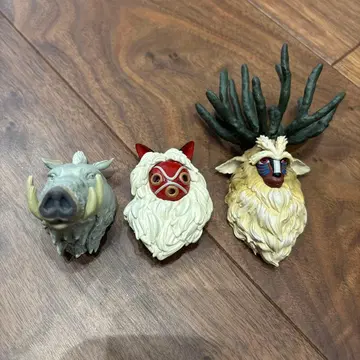 모노노케 히메 페이스 마그넷 3점 묶음 판매