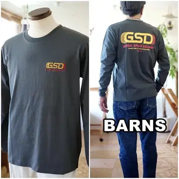 반스 BARNS 긴팔T셔츠 롱T 25421 L