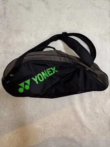 YONEX 테니스 라켓 케이스 라켓 백 블랙 그린