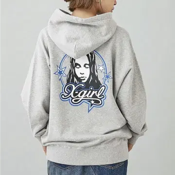 FACE AND STARS SWEAT HOODIE 페이스 후드티