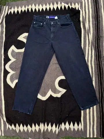 극상 페이드 Silver tab BAGGY 데님 팬츠