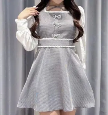 크로스 리본 비쥬 evelyn 에블린