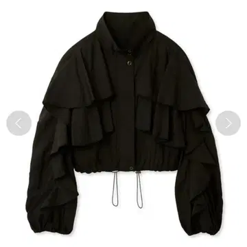 FURFUR 시어 프릴 블루종