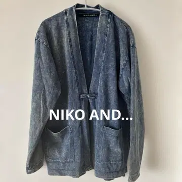 니코앤드 - 데님 블루 가디건