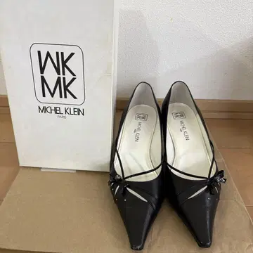 [ 24cm ] MICHEL KLEIN 블랙 하이힐