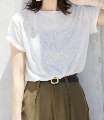SLOBE IENA 슬라브 5부 소매 TEE