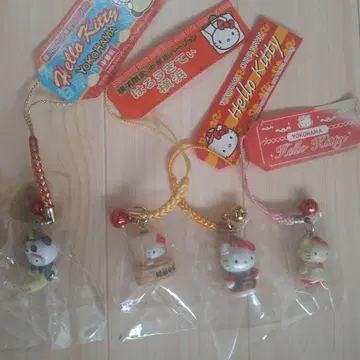 지역 한정 키티 스트랩 가나가와 한정 요코하마 한정 차이나타운 버전