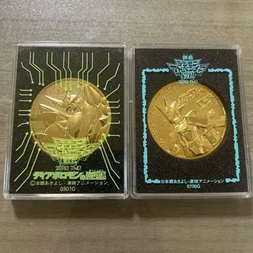 디지몬 어드벤처02 영화 메달 2개 세트