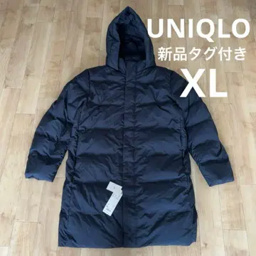 택 포함 새상품 UNIQLO 유니클로 다운 심리스다운 코트 XL 네이비