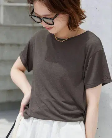 SLOBE IENA 슬라브 5부 소매 TEE