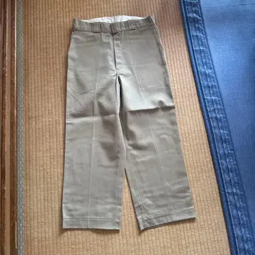 Dickies 베이지 치노 팬츠 W32 USA제