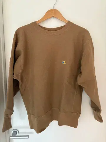 챔피온 저널 스탠다드 별주 리버스 위브 M 베이지