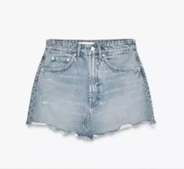 zara 데님 미니 스커트 XS 라이트 블루