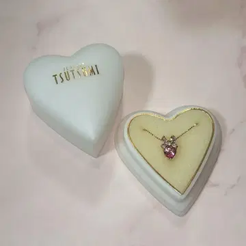 TSUTSUMI 하트 목걸이 K10