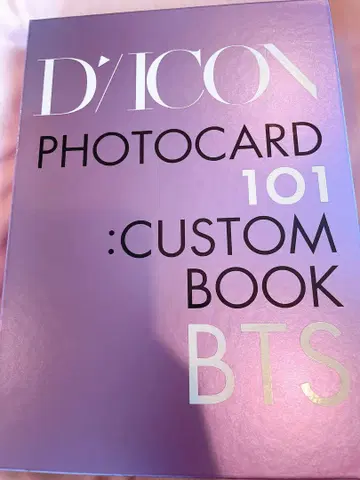 D'ICON PHOTOCARD 101 : CUSTOM BOOK BTS