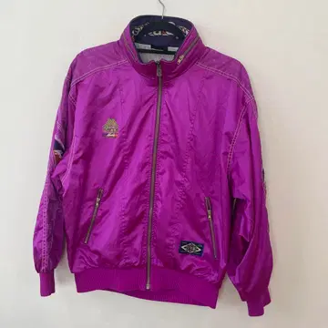 Kappa Sport 퍼플 나일론 자켓 상하의 세트 90s